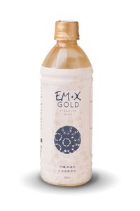 EM-X Gold®, Fermentationsgetränk 500 ml, Preis 75,90 € + 0,25 €  Pfand